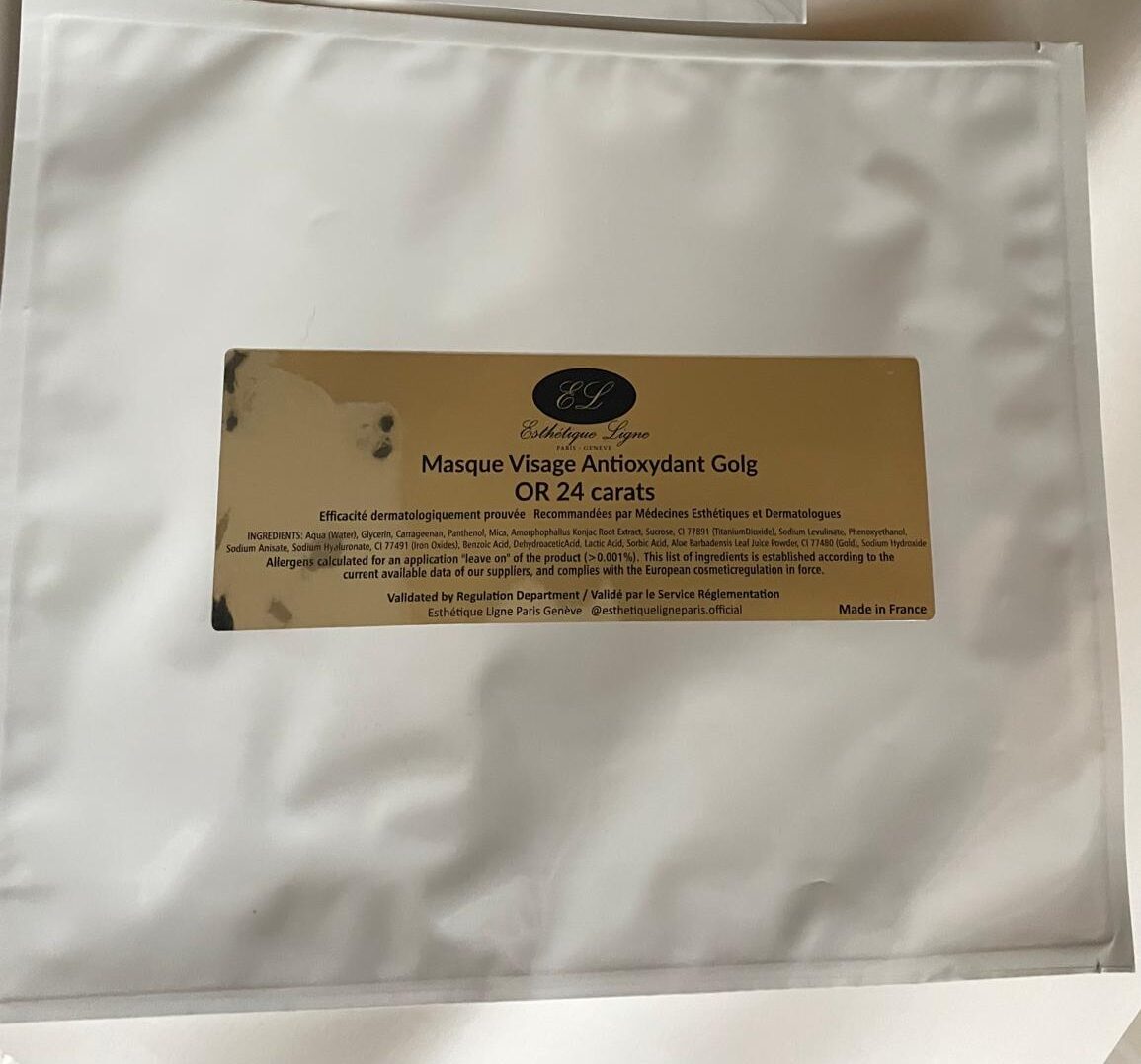 MASQUE VISAGE ANTIOXYDANT GOLD